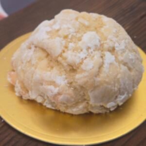 lemon crinkle cookie