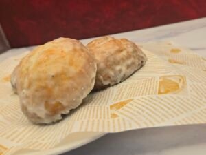 citrus scones with lemon ginger glaze